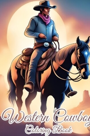 Cover of Western Cowboy Coloring Book