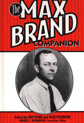 Book cover for The Max Brand Companion