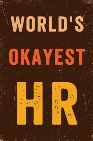 Cover of World's Okayest HR Notebook Vintage