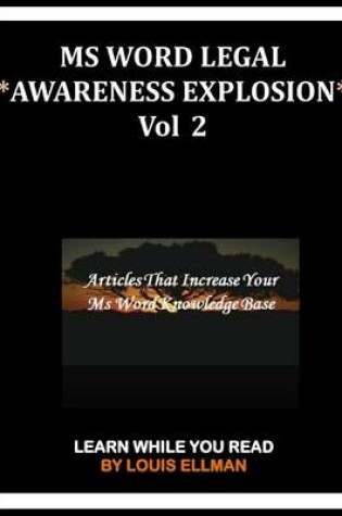 Cover of MS Word Legal -- *Awareness Explosion* Volume 2