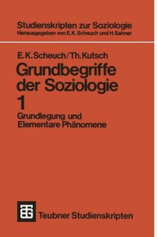 Cover of Grundbegriffe Der Soziologie