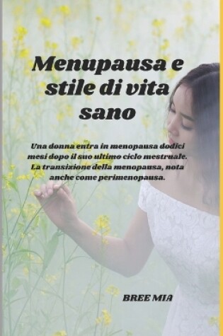 Cover of Menupausa e stile di vita sano