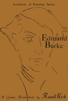 Book cover for Edmund Burke, Genius Reconsidered