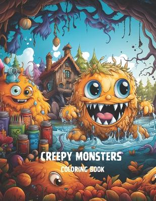 Cover of Creepy Monsters Coloring Book