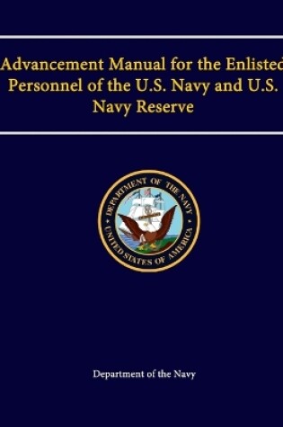 Cover of Advancement Manual for the Enlisted Personnel of the U.S. Navy and U.S. Navy Reserve