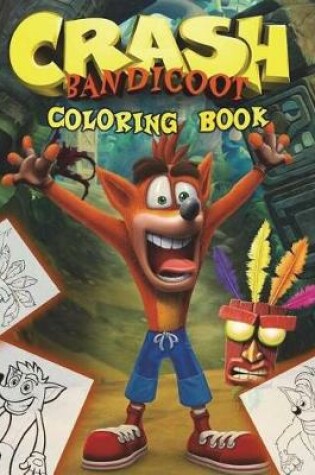 Cover of Crash Bandicoot Coloring Book