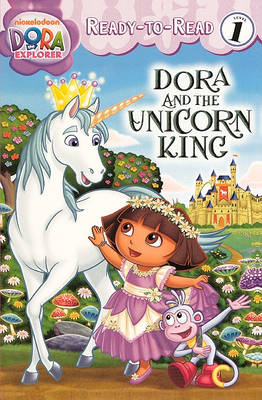 Book cover for Dora and the Unicorn King