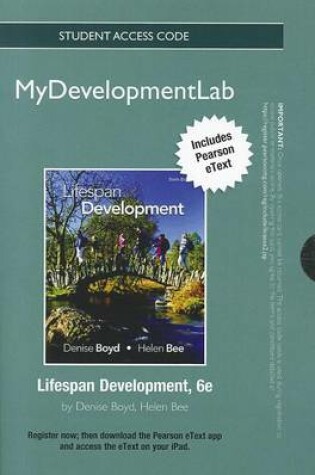 Cover of NEW MyLab Human Development with Pearson eText Student Access Code Card for Life Span Development (standalone)