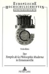 Book cover for Der Temple de La Philosophie Moderne in Ermenonville