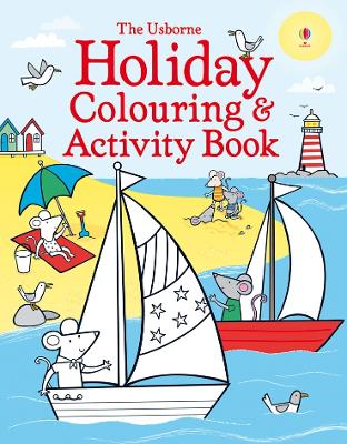 Book cover for Holiday Colouring and Activity Book