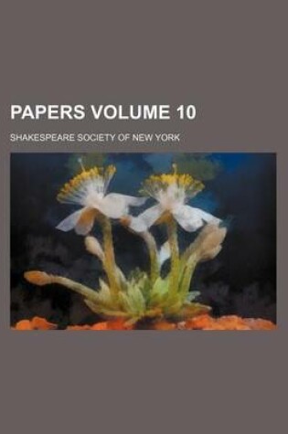 Cover of Papers Volume 10