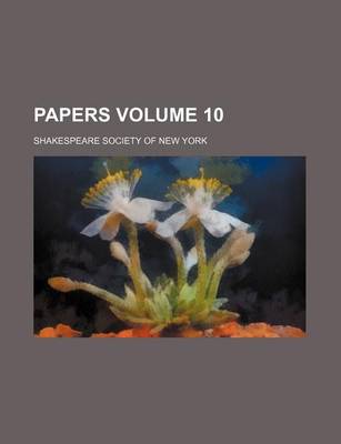 Book cover for Papers Volume 10