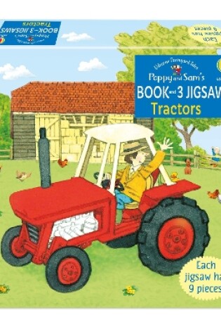 Cover of Poppy and Sam's Book and 3 Jigsaws: Tractors