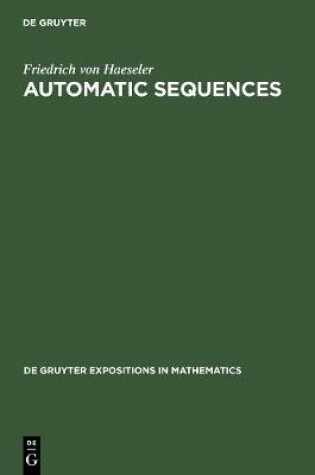 Cover of Automatic Sequences