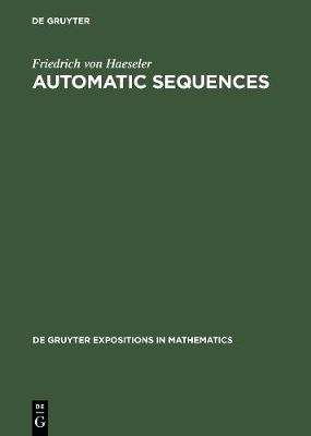 Book cover for Automatic Sequences