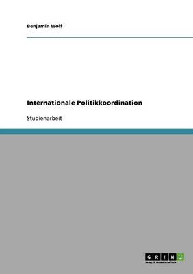 Cover of Internationale Politikkoordination