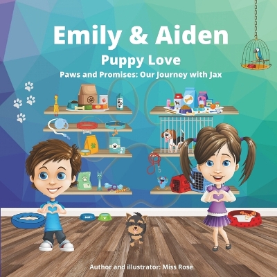 Book cover for Emily & Aiden, Puppy Love