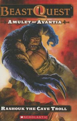 Book cover for Amulet of Avantia: Rashouk the Cave Troll