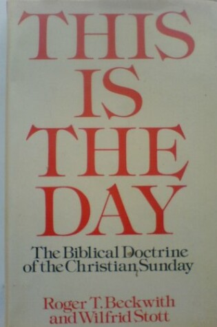 Cover of This is the Day