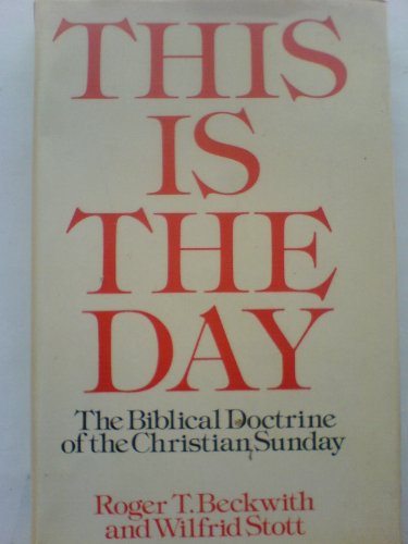 Book cover for This is the Day