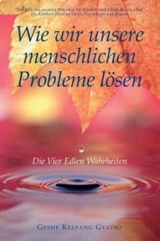 Cover of Wie Wir Unsere Menschlichen Probleme Loesen