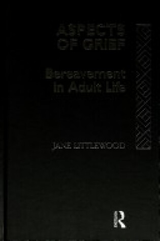 Cover of Aspects of Grief