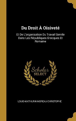 Book cover for Du Droit À Oisiveté