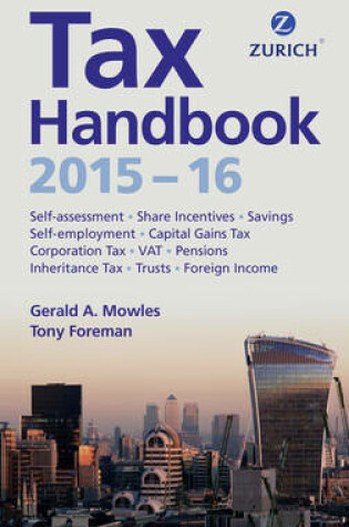 Cover of Zurich Tax Handbook 2015-16