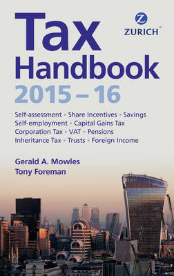 Book cover for Zurich Tax Handbook 2015-16