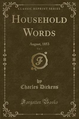 Book cover for Household Words, Vol. 7