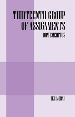 Book cover for Thirteenth Group of Assignments - Don Emeritus