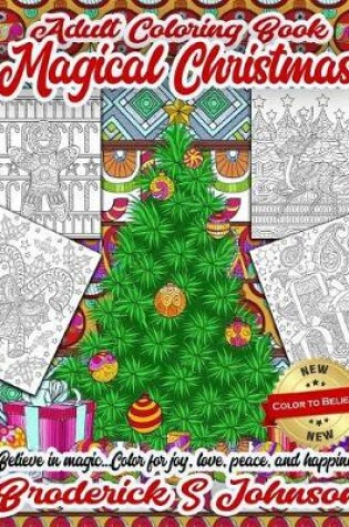 Cover of Magical Christmas Adult Coloring Book