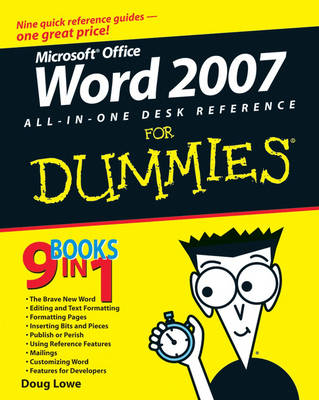 Book cover for Word 2007 All-in-one Desk Reference For Dummies