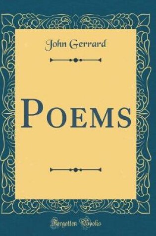 Cover of Poems (Classic Reprint)