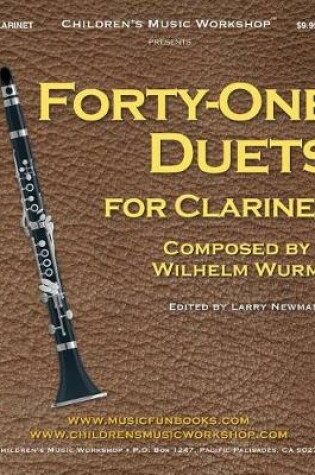 Cover of Forty-One Duets for Clarinet