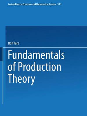 Cover of Fundamentals of Production Theory