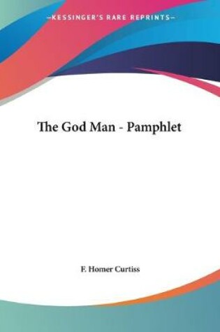 Cover of The God Man - Pamphlet