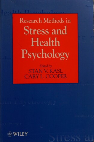 Cover of Stress and Health