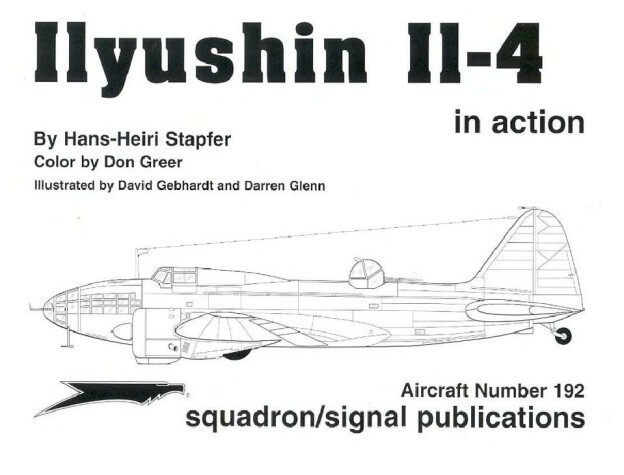 Book cover for Ilyushin Il-4 in Action