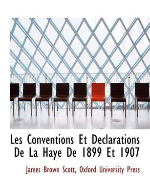 Book cover for Les Conventions Et D Clarations de La Haye de 1899 Et 1907