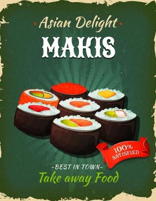 Book cover for Asian Delight Makis - Take Away Food