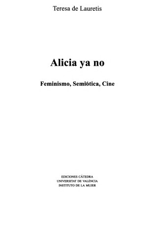 Cover of Alicia YA No