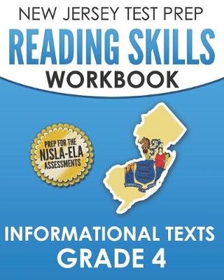 Book cover for NEW JERSEY TEST PREP Reading Skills Workbook Informational Texts Grade 4