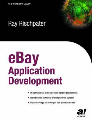 Book cover for eBay Application Development