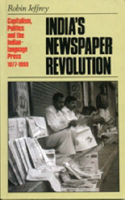 Book cover for India's Newspaper Revolution