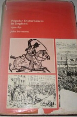 Cover of Popular Disturbances in England 1700-1870