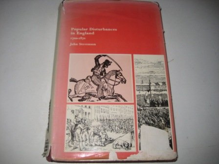 Book cover for Popular Disturbances in England 1700-1870