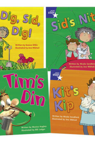 Cover of Star Phonics Pack 1 (4 fiction books)