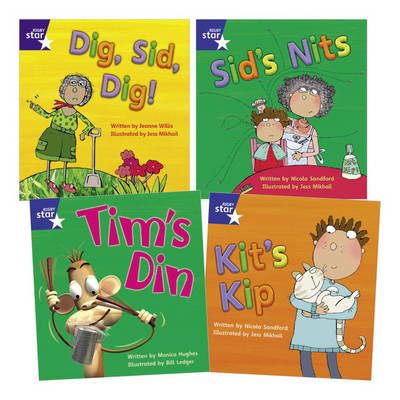 Book cover for Star Phonics Pack 1 (4 fiction books)