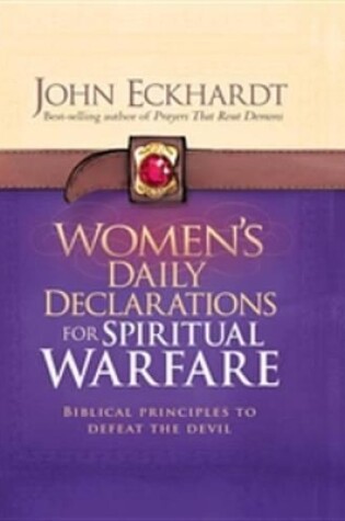 Cover of Women's Daily Declarations for Spiritual Warfare
